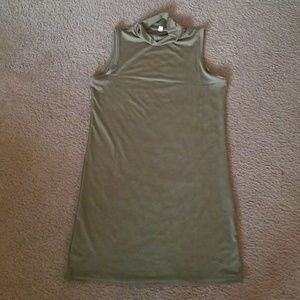 Army green dress NWOT